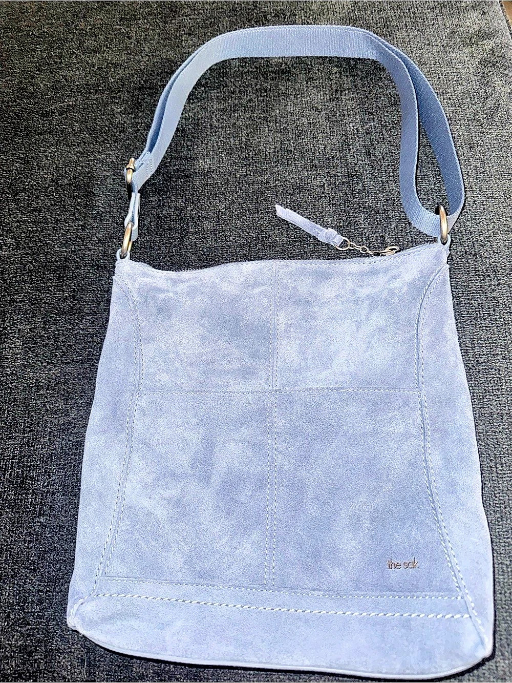 The Sak Lucia Crossbody Blue Bag